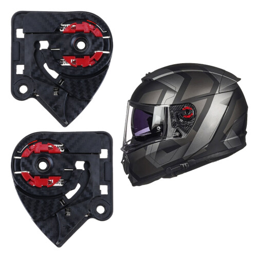 Motorcycle Helmet Visor Clip Shield Lock Base Plate for 1