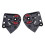 Motorcycle Helmet Visor Clip Shield Lock Base Plate for 6