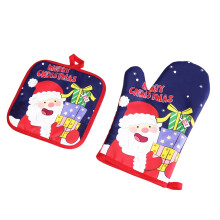 Kitchen Mitts and Mats Christmas Baking Insulated Gloves