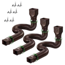 Adjustable Downspout Extension Corrugated Flexible Drain