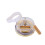 Quartz Clock Silent Metal Gear 103mm Gold 3