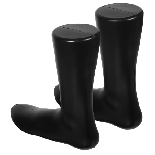 Foot Stands for Sock Display Plastic Black 2 pcs 2