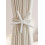 Starfish-Shaped Curtain Tiebacks Woven Polyester 2 Pcs 5