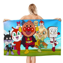 Anpanman Beach Towel for Women and Girls