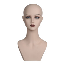 Female Mannequin Head Wig Stand Portable Makeup Doll Head