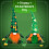 St. Patrick's Day Gnome Plush Decor Set of 3 3