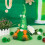 St. Patrick's Day Gnome Plush Decor Set of 3 6
