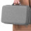 For PS5 PRO Hard Shell Carrying Case Storage Bag for PS5 Slim Console Controllers for  5 Slim Console Gray 5