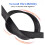 Black Insulated Wire Sleeve PET Nylon 1 Meter 3