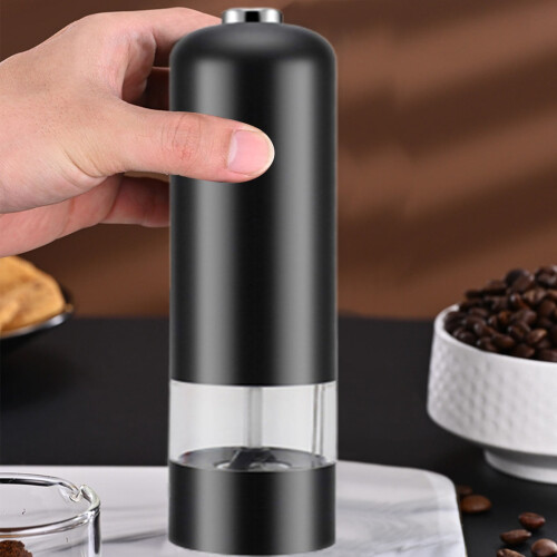 Electric Pepper Grinder Set USB Rechargeable Adjustable 2