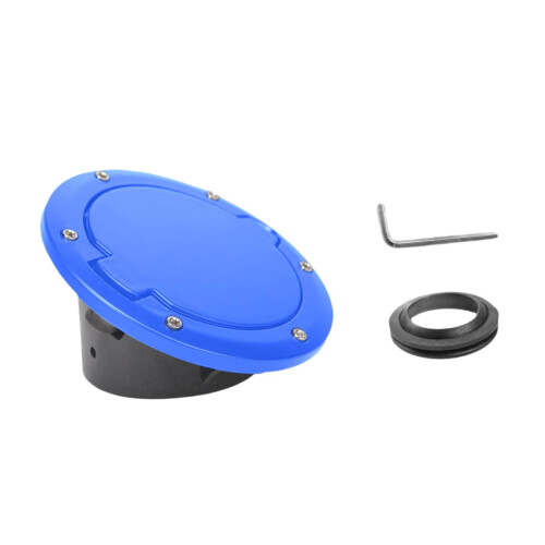 Gas Tank Cap Cover Blue High Performance 2
