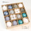 Christmas Tree Hanging Ball Ornaments Blue Plastic 30-Pack 1