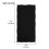Black oversized microfiber beach towel 37 x 74 inches 4