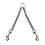 Unbranded cage wire head joints double head pet leash 1 6