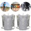 Nylon Foldable Waterproof Daypack Grey 4