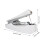 Portable Hand Sewing Machine White Stainless Steel 2