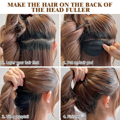 Hair Topper Invisible Fluffy Pad Heightening 2