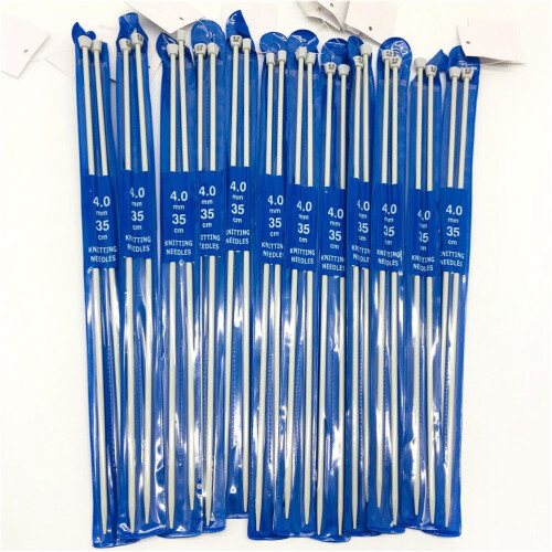 Stainless Steel Knitting Needles Set 11pcs 25cm 2