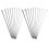 Stainless Steel Knitting Needles Set 11pcs 25cm 7