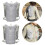 Nylon Foldable Waterproof Daypack Grey 2