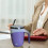 Automatic Stirring Coffee Mug Stainless Steel 12 oz 6