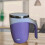 Automatic Stirring Coffee Mug Stainless Steel 12 oz 4