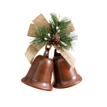 Christmas Decoration Bells Vintage Hanging Ornament Coffee