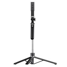 Selfie Stick360 Rotation 170cm with Wireless Extended Tripod with Remote Shutter for Android Ios Smartphone A