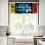 Gaming Window Valance Yellow Red Controller Design 54x18in 4