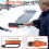 27-inch 2-in-1 snow brush and ice scraper orange 6