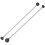 Double Marimba Mallets for Adults and Children, 2 Pcs 1