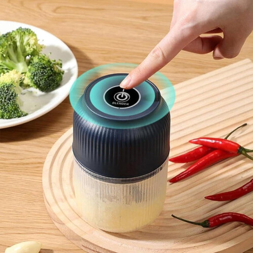 Electric Garlic Chopper Cordless Mini Food Processor 1