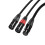 Male to XLR Audio Cable PVC Outer 1.5 m 6