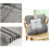 Pineapple Knit Flannel Blanket Solid Color Ultra Soft 1