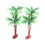 Palm Model Tree PP Material Multi-Color 14cm 1