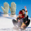 Winter Warm Windproof Gloves Green for Driving Cycling 5