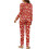 Women's Christmas Pajama Set Snowflake Print Soft 5