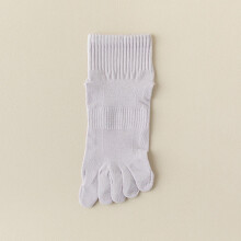 Women Mesh Toe Socks Summer Breathable Mid-Calf 7 Pairs