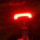 Mountain Bike Taillight Waterproof USB Charging Black 7