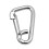 304 Stainless Steel Carabiner Hook M6 60mm 6