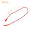 Hot Pink Tag Strings with Fastener Hooks 100 pcs 2