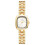 Women's Analog Quartz Watch Square Stainless Steel Strap 1