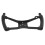Black Go Kart Steering Wheel H-Style 350mm 1