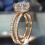 Silver Birthstone Rings for Women Non-Tarnish Stackable 2