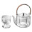 Borosilicate Glass Teapot 1000 ml 2