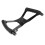 Black Go Kart Steering Wheel H-Style 350mm 2
