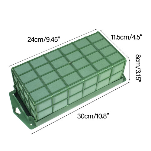 Floral Foam Cage Rectangle Holder for Fresh or Artificial 2