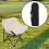 Folding Camping Chair Heavy Duty White 8