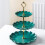 3-Tier Cupcake Stand for Cakes Sandwiches Cheese 6