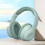 Bluetooth Over-Ear Headphones Noise Cancelling Stereo 8